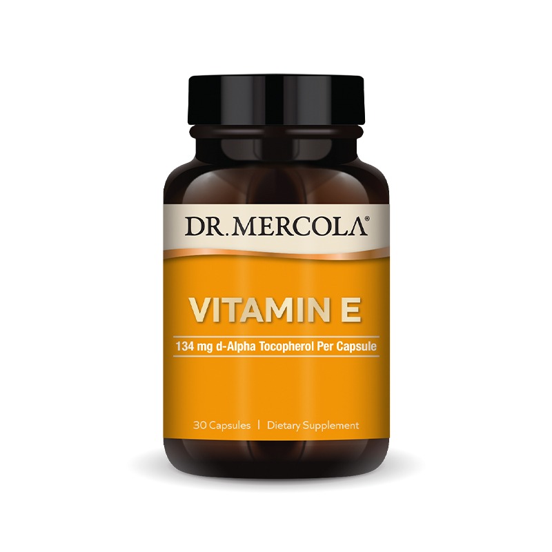 Vitamin E 134mg x30 Capsules - Dr. Mercola - Dr. Mercola