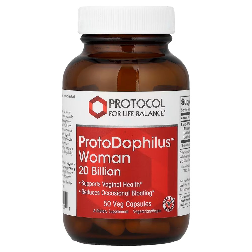ProtoDophilus Woman 20 Billion x50 Capsules - Protocol For Life Balance - Protocol For Life Balance