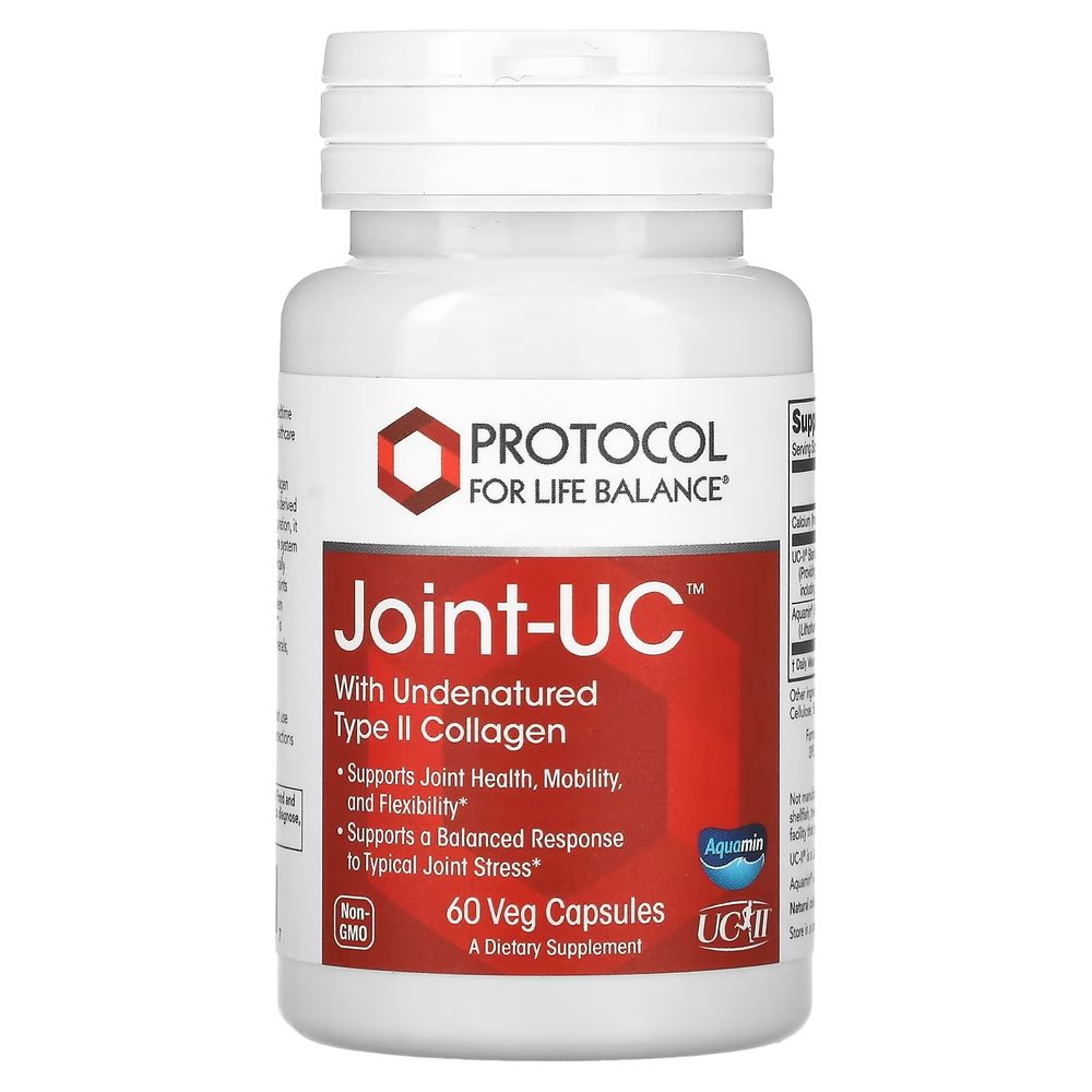 Joint-UC (Undenatured Type II Collagen) x60 Capsules - Protocol For Life Balance - Protocol For Life Balance