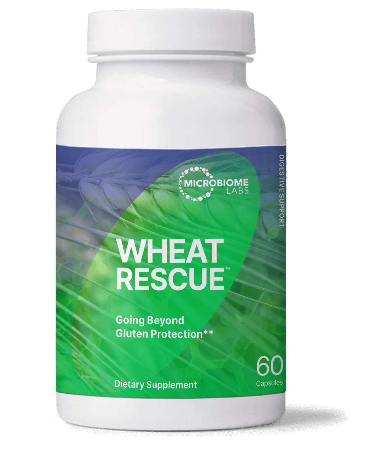 Wheat Rescue x60 Capsules - Microbiome Labs - Microbiome Labs