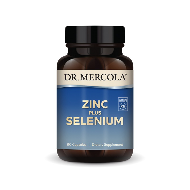 Zinc Plus Selenium x90 Capsules - Dr. Mercola - Dr. Mercola