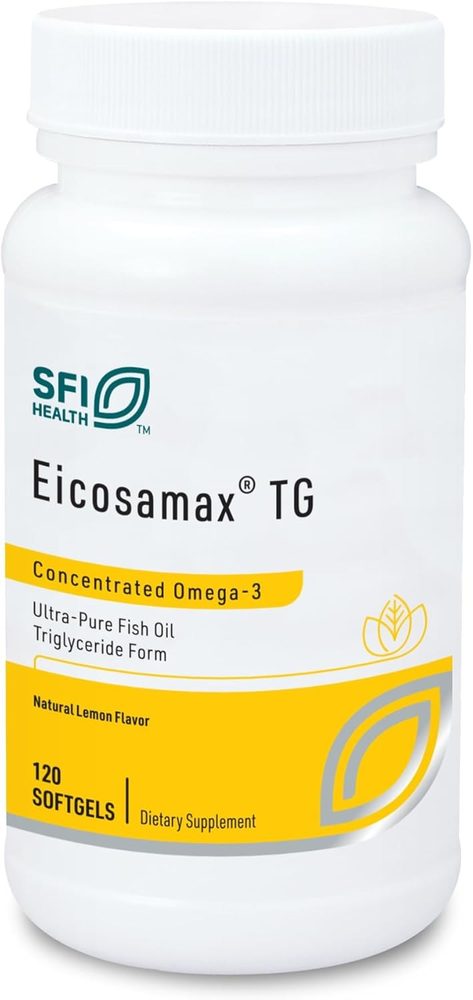 Eicosamax TG Omega-3 1100mg x120 Softgels - SFI Health - SFI Health