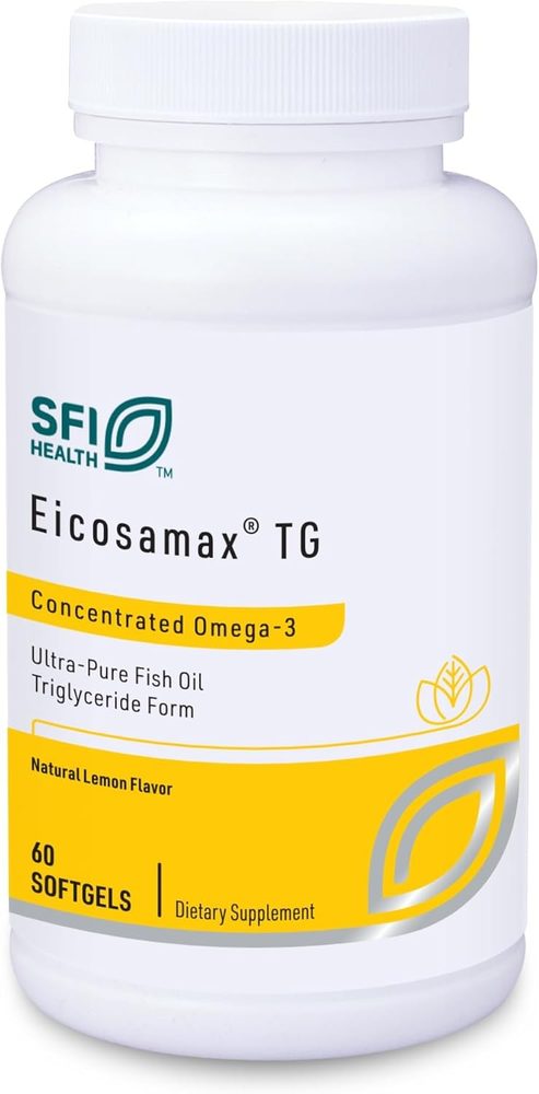 Eicosamax TG Omega-3 1100mg x60 Softgels - SFI Health - SFI Health