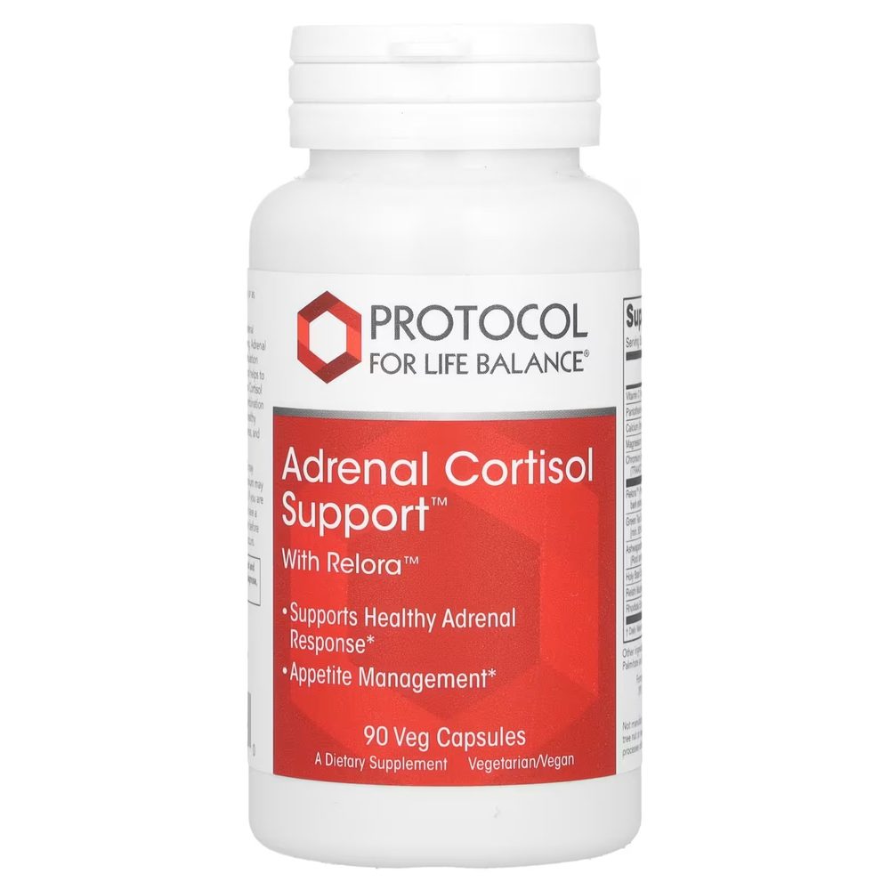 Adrenal Cortisol Support x90 Capsules - Protocol For Life Balance - Protocol For Life Balance
