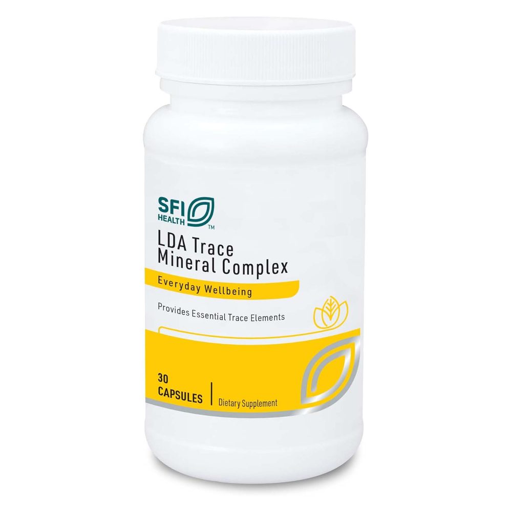 LDA Mineral Trace Complex x30 Capsules - SFI Health - SFI Health