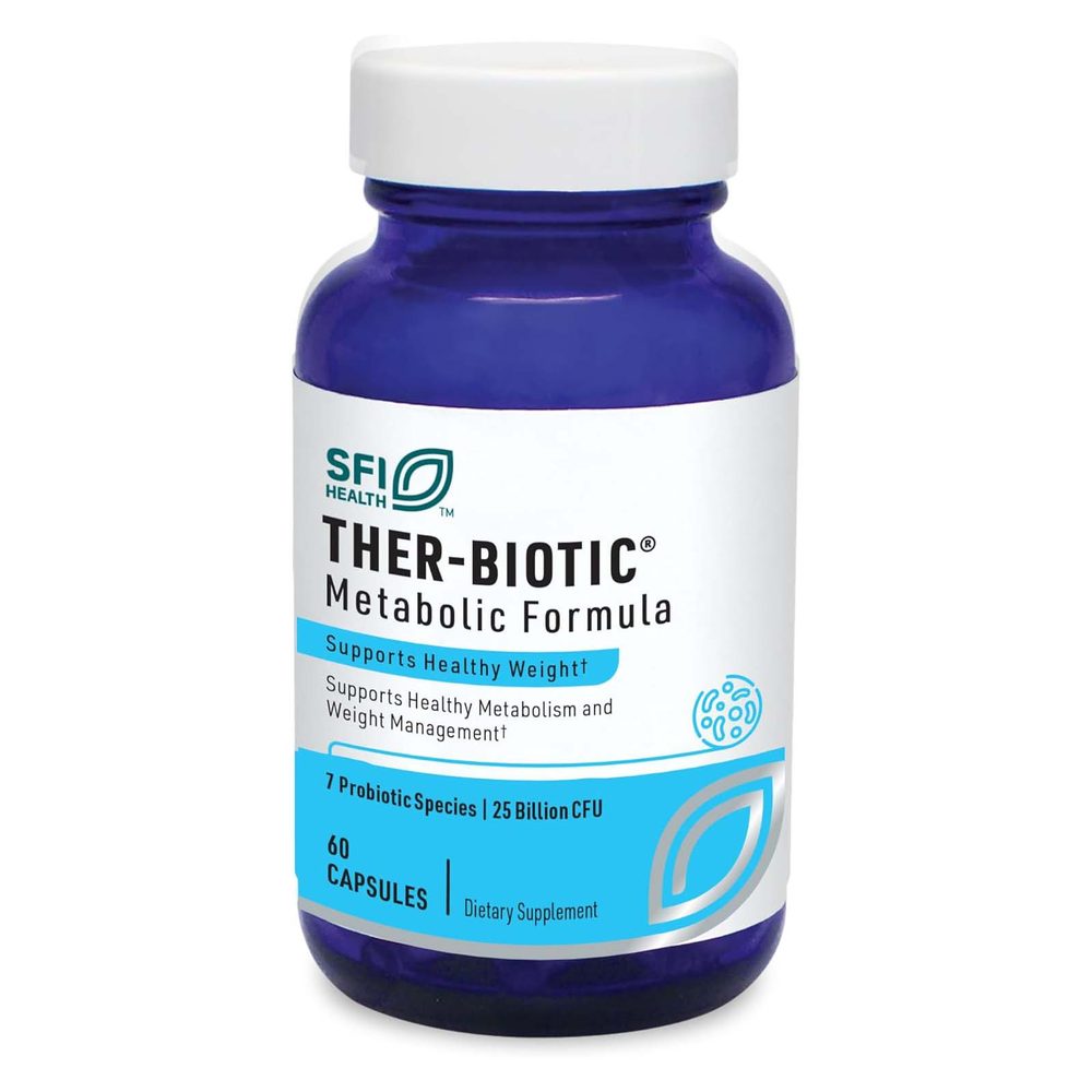 Ther-Biotic Metabolic Formula 25 Billion CFU, 7 Strains x60 Capsules - SFI Health - SFI Health