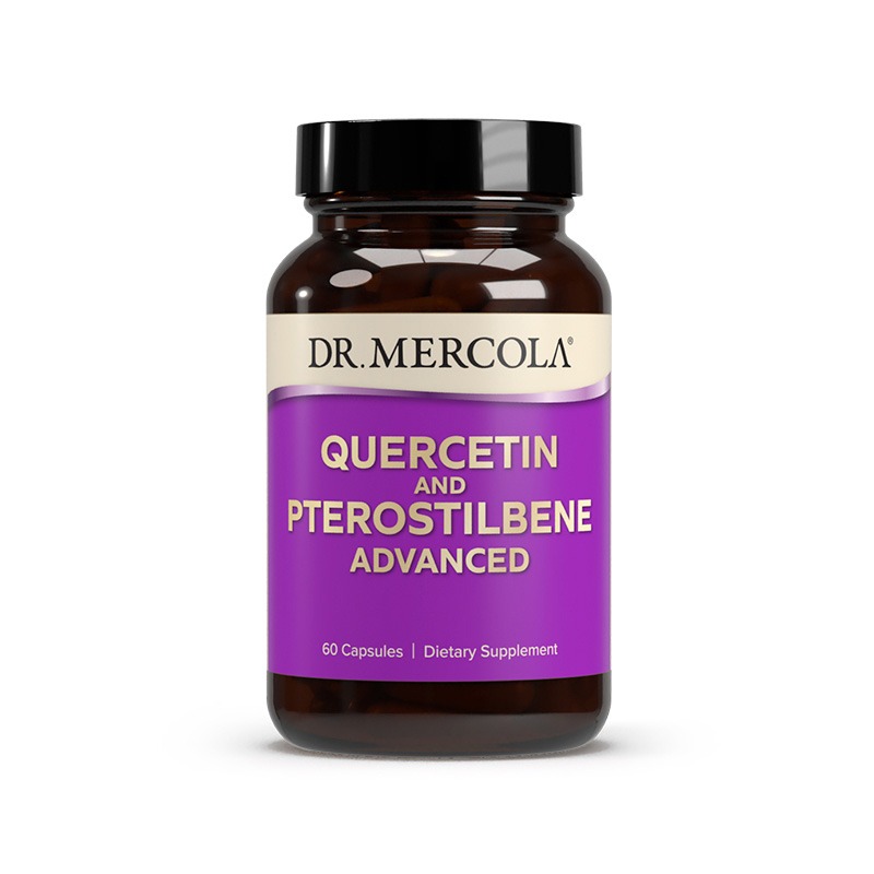 Quercetin and Pterostilbene Advanced x60 Capsules - Dr. Mercola - Dr. Mercola