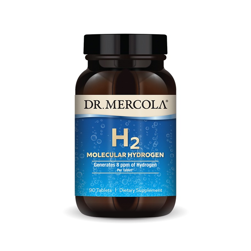 H2 Molecular Hydrogen x90 Tablets - Dr. Mercola - Dr. Mercola