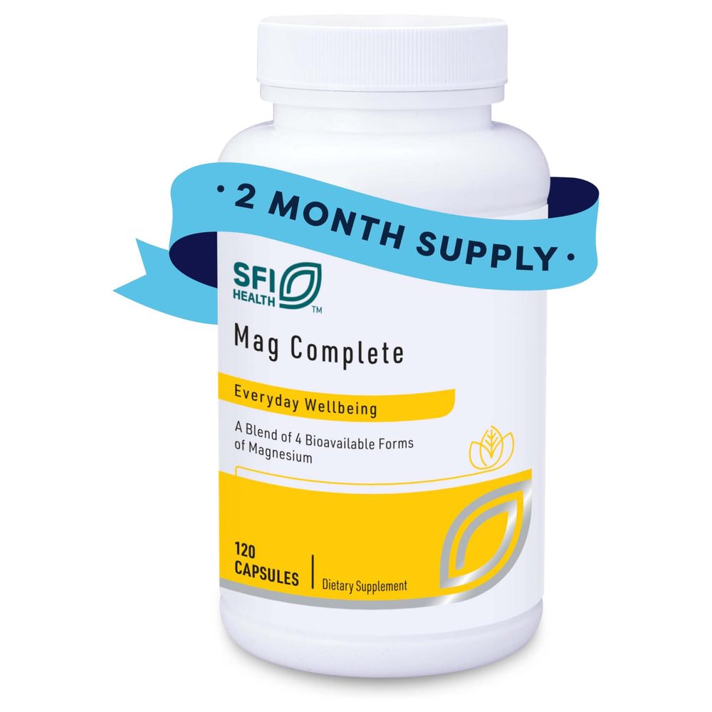 Magnesium Complete 240mg x120 Capsules - SFI Health - SFI Health