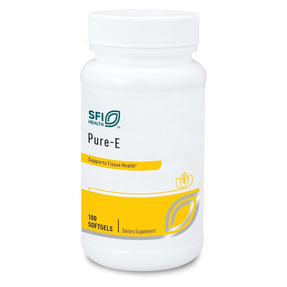 Pure-E (Vitamin E) 268mg (400 IU) x100 Softgels - SFI Health - SFI Health