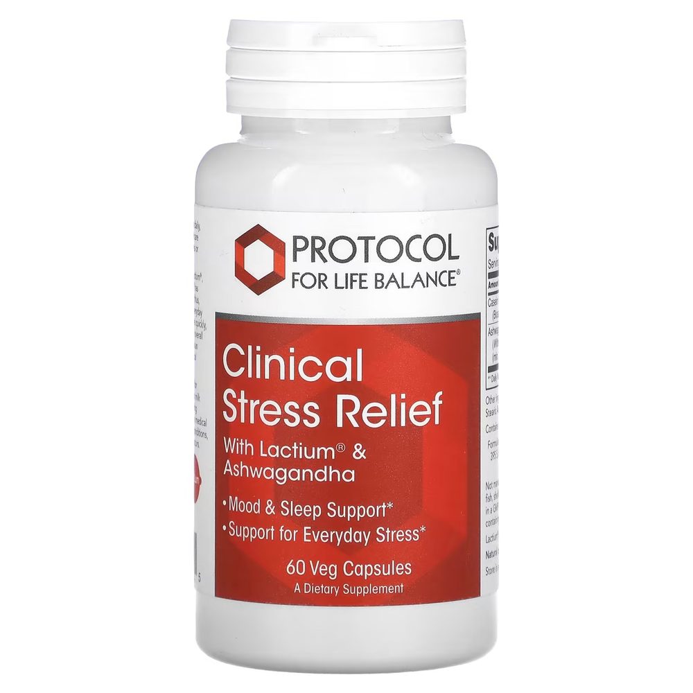 Clinical Stress Relief x60 Capsules - Protocol For Life Balance - Protocol For Life Balance
