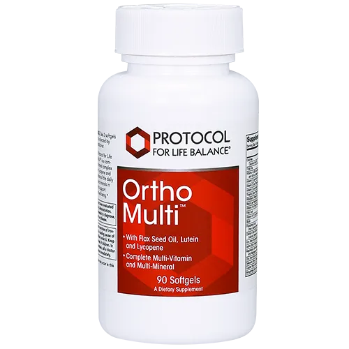 Ortho Multi x90 Softgels - Protocol For Life Balance - Protocol For Life Balance