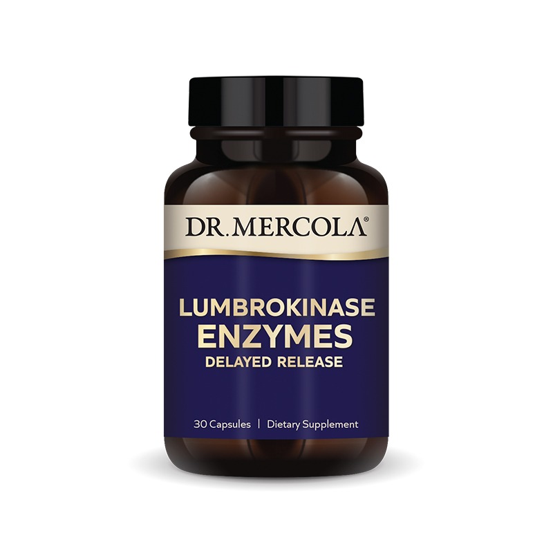 Lumbrokinase Enzymes x30 Capsules - Dr. Mercola - Dr. Mercola