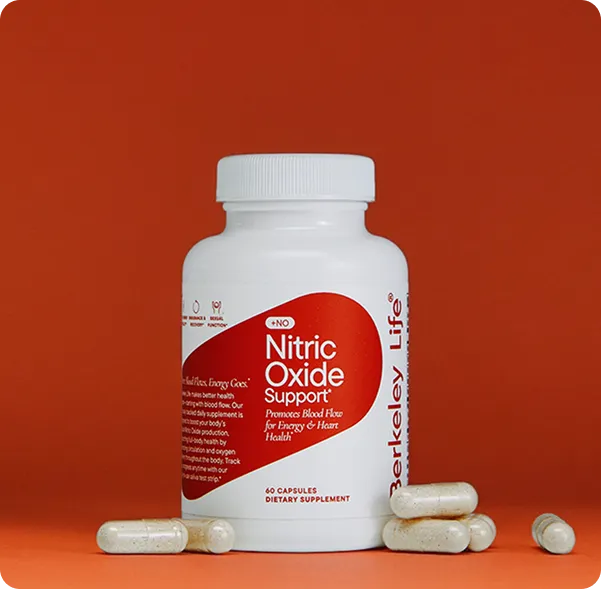 Nitric Oxide Support x60 Capsules - Berkeley Life - Berkeley Life