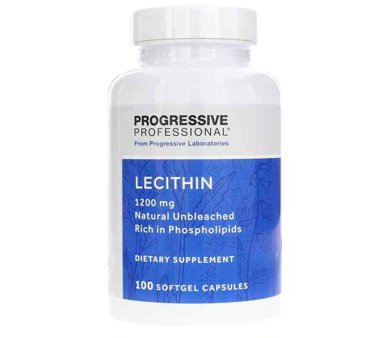 Lecithin 1200mg x100 Softgels - Progressive Laboratories - Progressive Laboratories