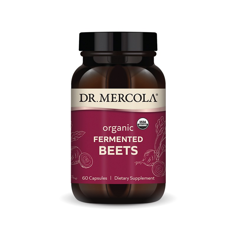 Organic Fermented Beets x60 Tablets - Dr. Mercola - Dr. Mercola