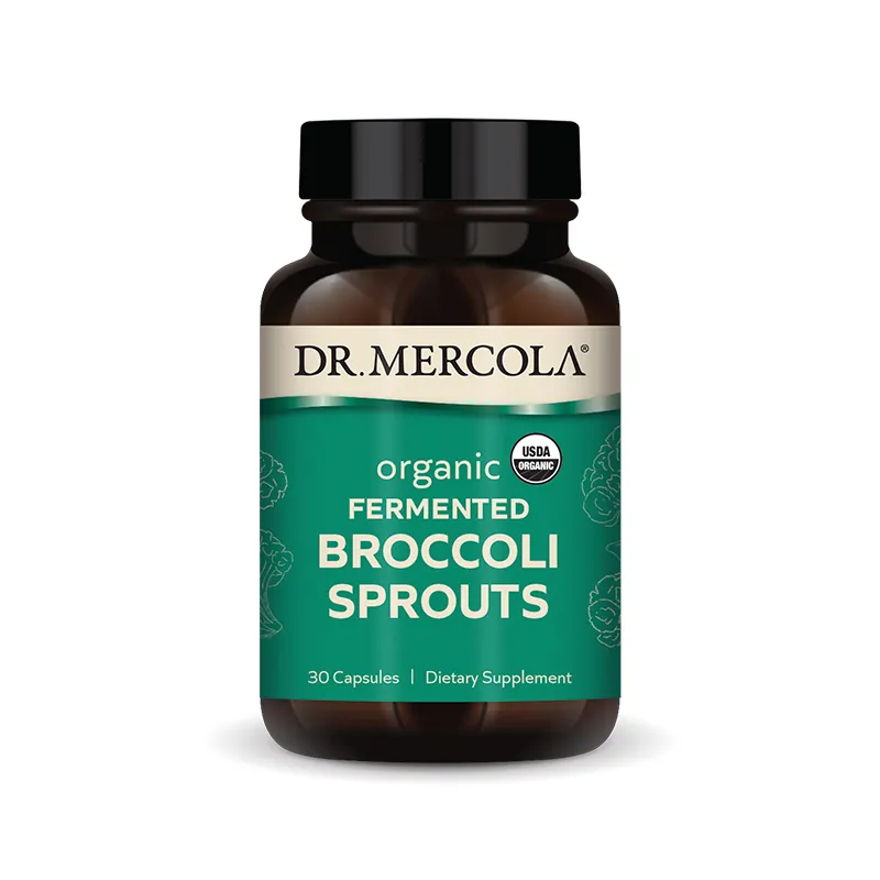 Organic Fermented Broccoli Sprouts x30 Capsules - Dr. Mercola - Dr. Mercola