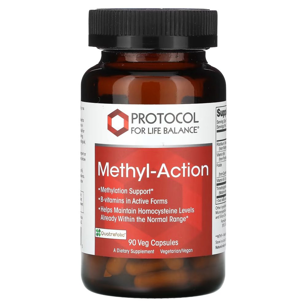 Methyl-Action x90 Capsules - Protocol For Life Balance - Protocol For Life Balance