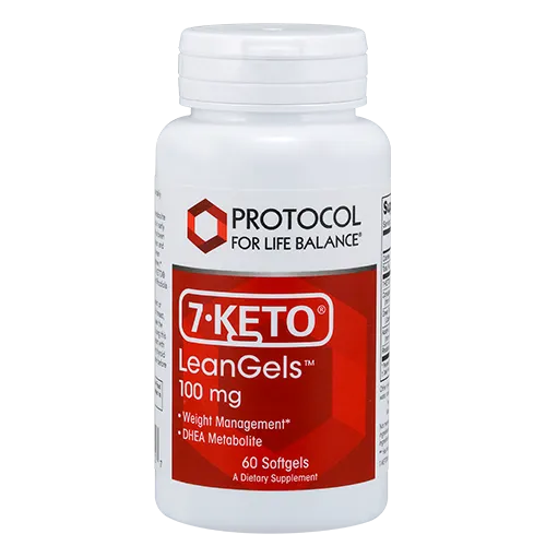 7-Keto DHEA LeanGels 100mg x60 Softgels - Protocol For Life Balance - Protocol For Life Balance