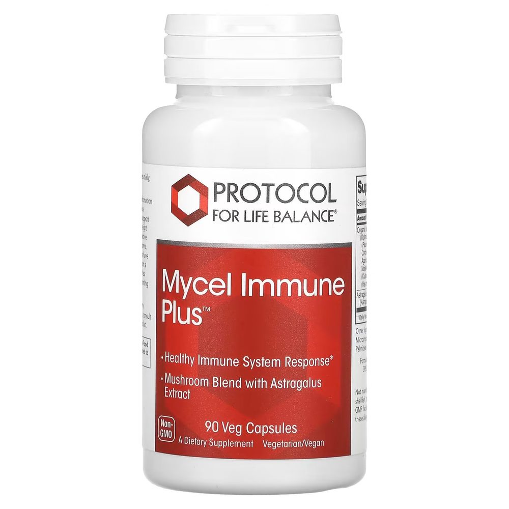 Mycel Immune Plus x90 Capsules - Protocol For Life Balance - Protocol For Life Balance