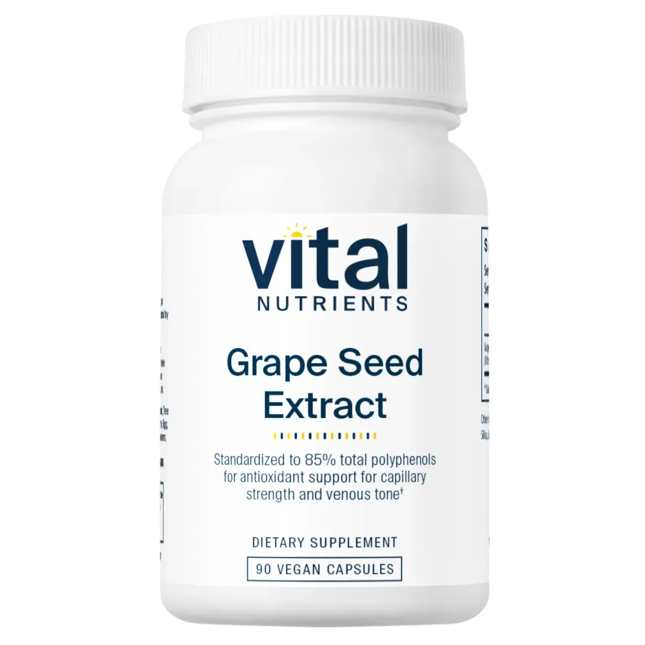Grape Seed Extract 200mg x90 Capsules - Vital Nutrients - Vital Nutrients