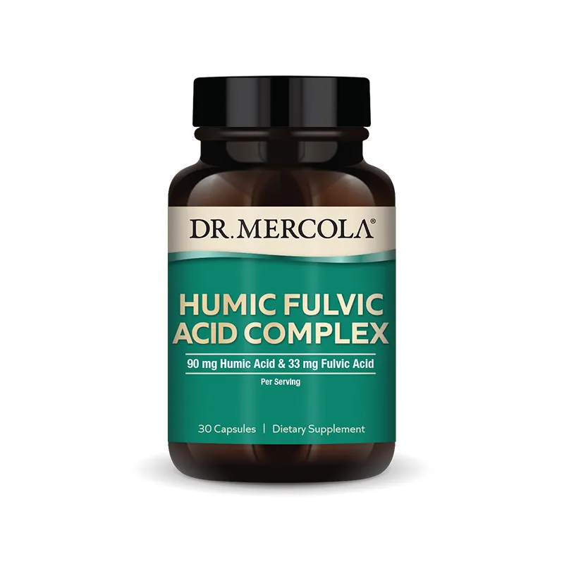 Humic Fulvic Acid Complex 90mg x30 Capsules - Dr. Mercola - Dr. Mercola