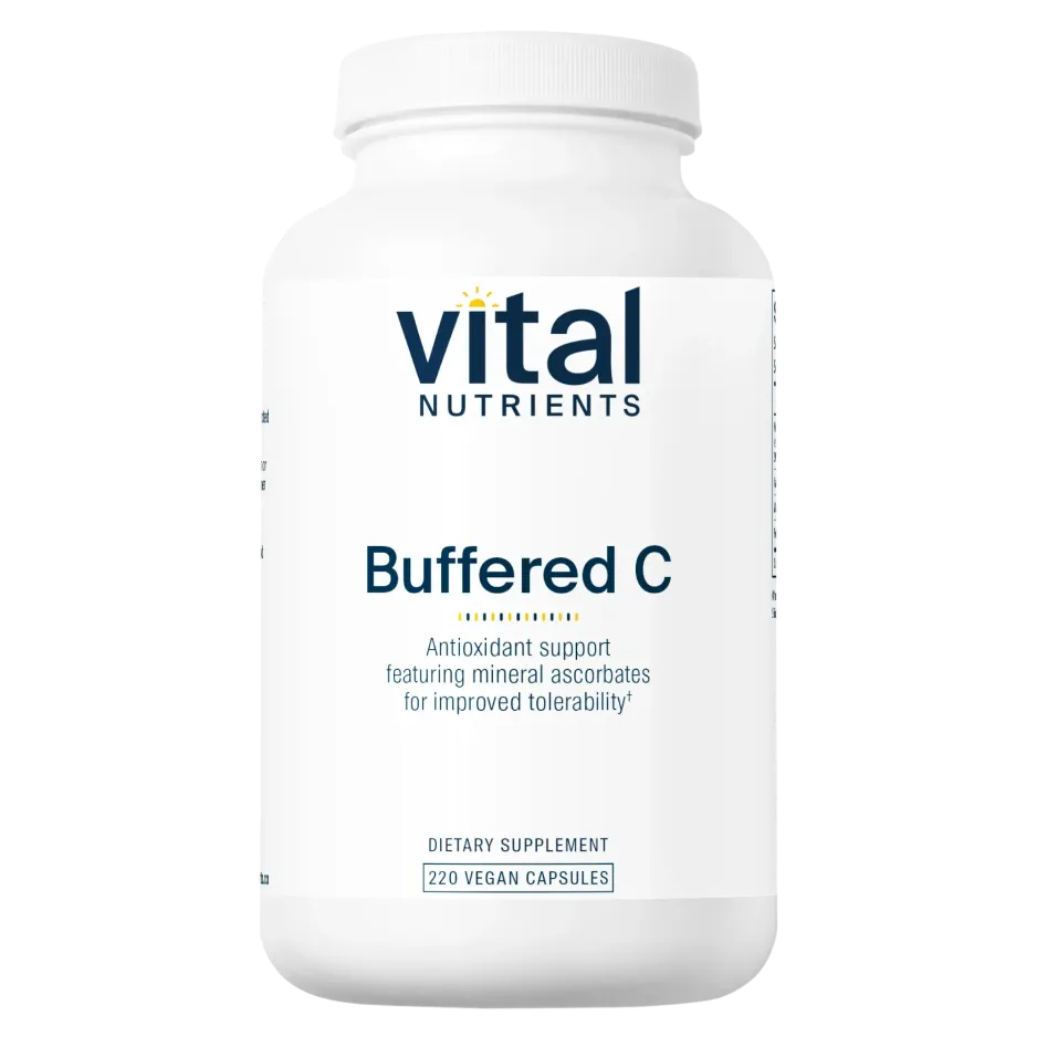 Buffered Vitamin C x220 Capsules - Vital Nutrients - Vital Nutrients