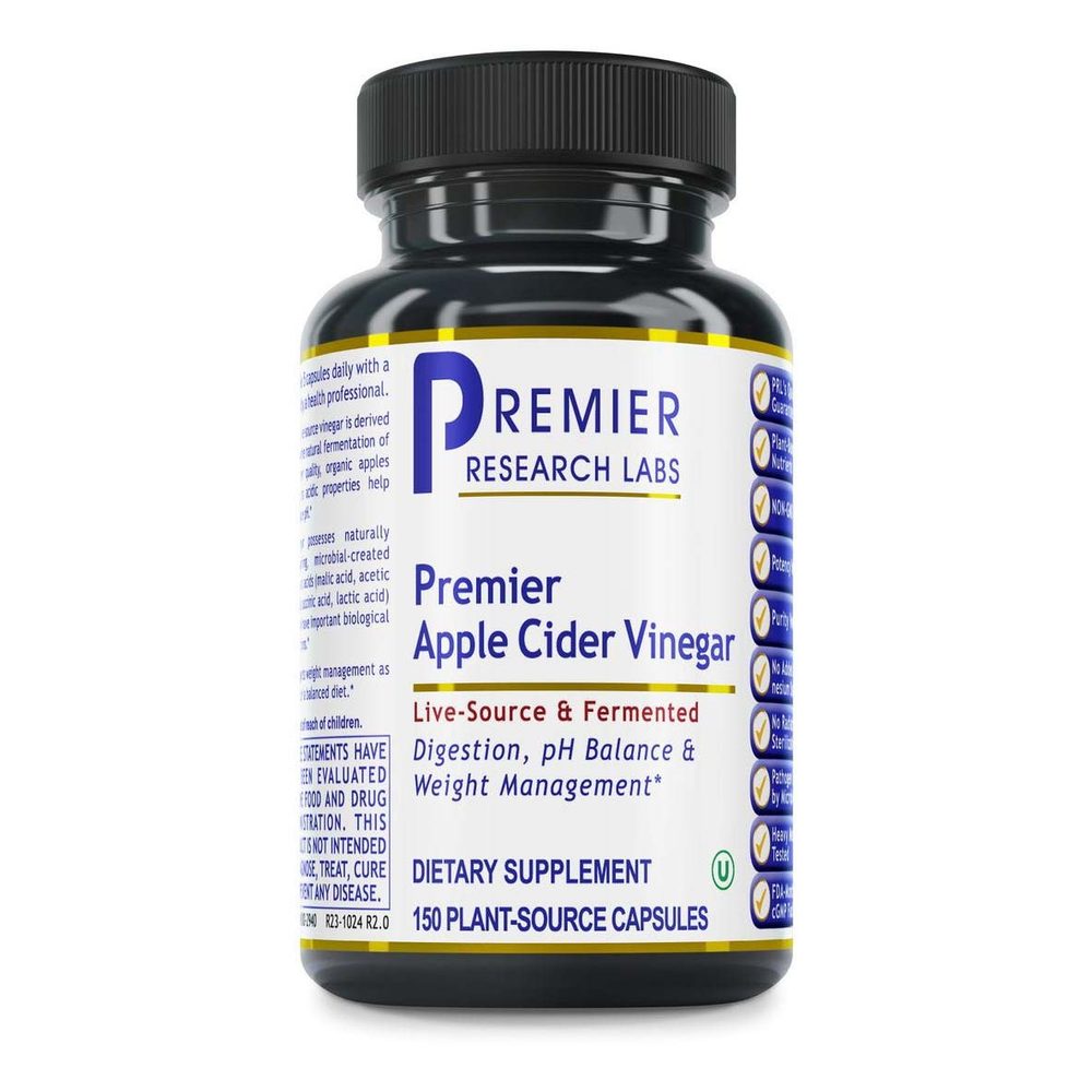 Apple Cider Vinegar x120 Capsules - Premier Research Labs - Premier Research Labs