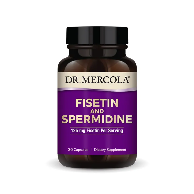 Fisetin and Spermidine x30 Capsules - Dr. Mercola - Dr. Mercola