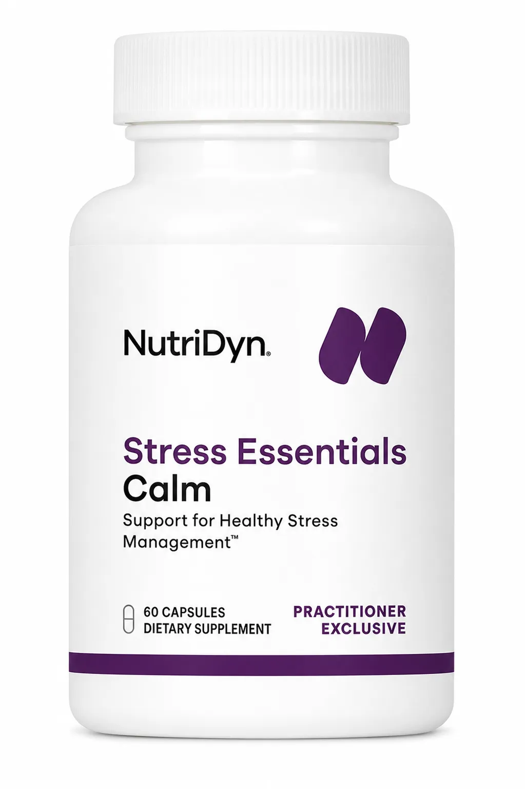 Stress Essentials Calm x60 Capsules - NutriDyn - NutriDyn