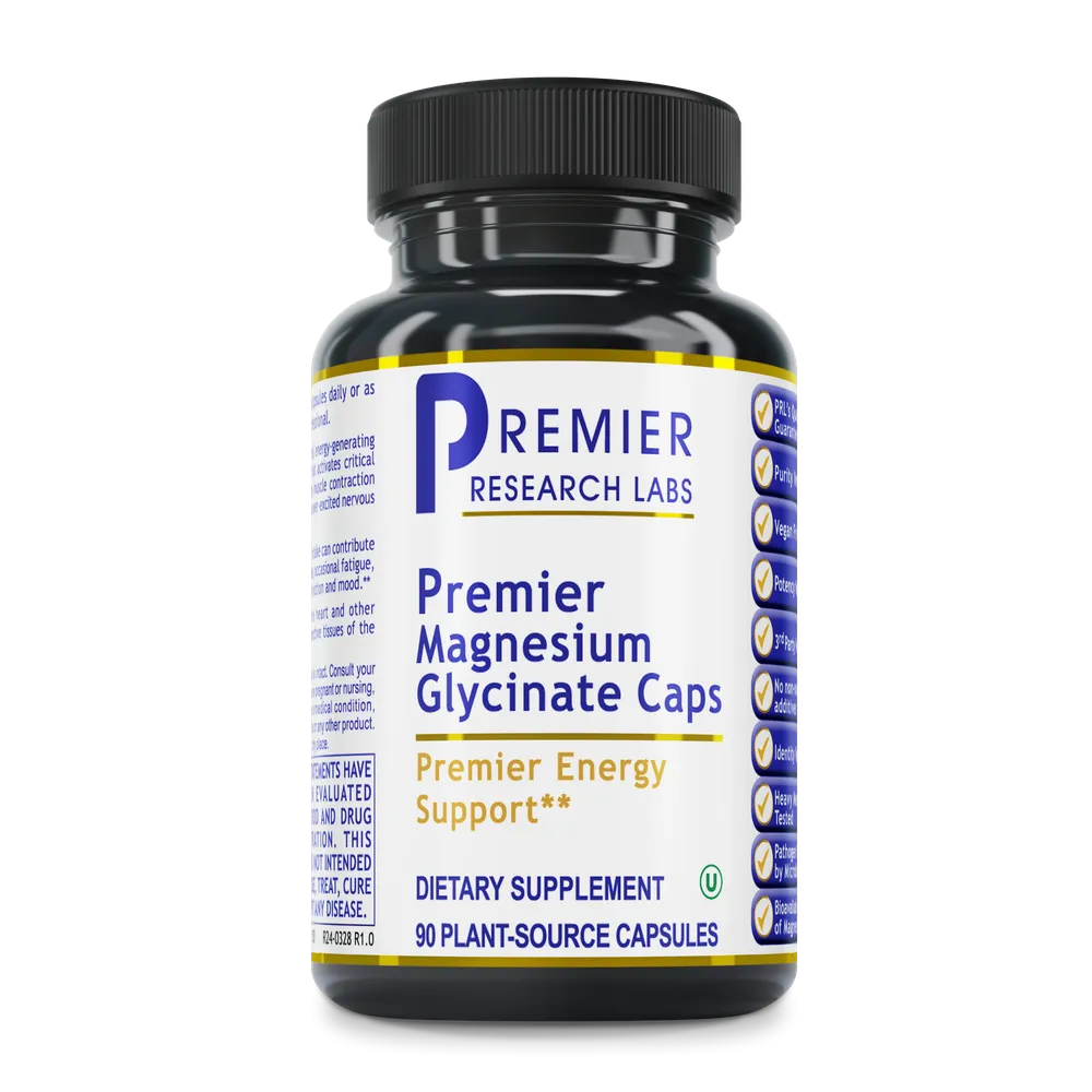 Magnesium Glycinate x90 Capsules - Premier Research Labs - Premier Research Labs