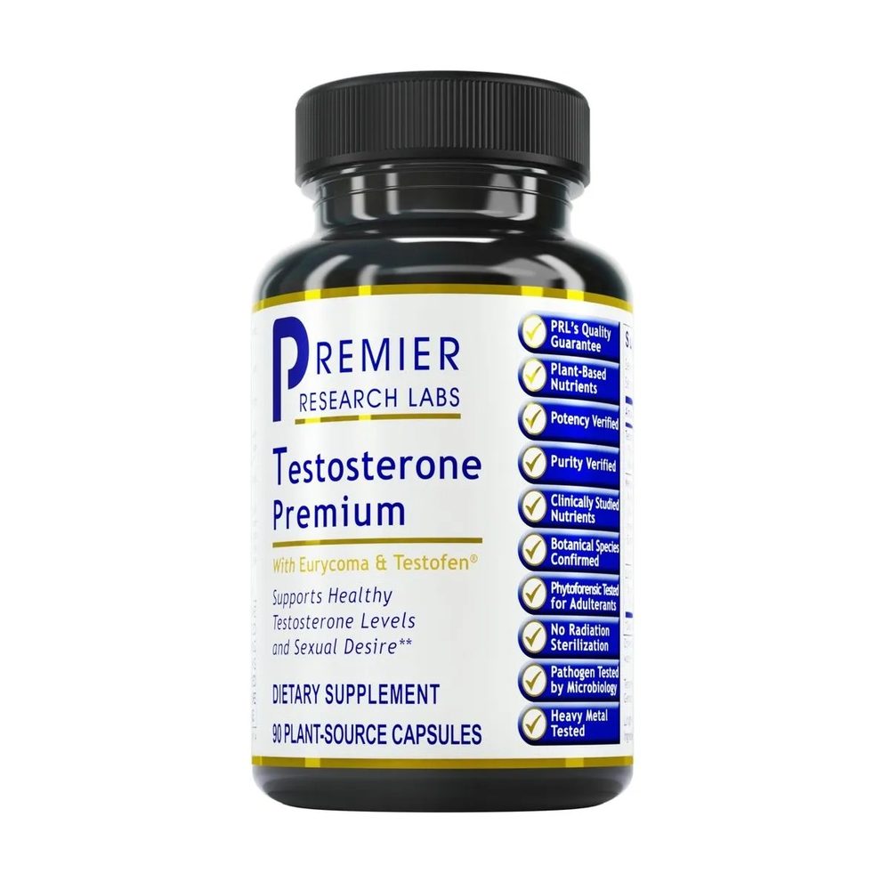 Testosterone Premium x90 Capsules - Premier Research Labs - Premier Research Labs
