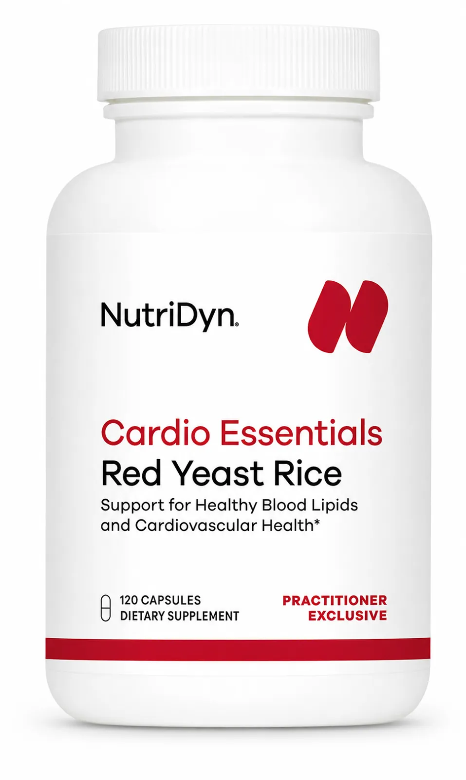 Cardio Essentials Red Yeast Rice x120 Capsules - NutriDyn - NutriDyn