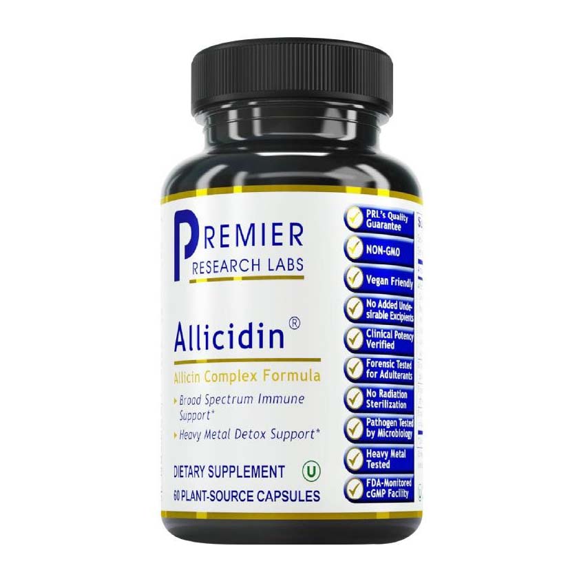 Allicidin x60 Capsules - Premier Research Labs - Premier Research Labs