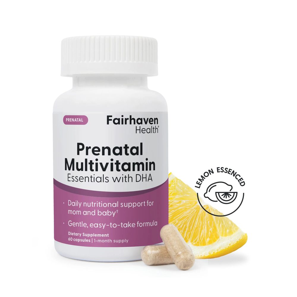 Prenatal Multivitamin Essentials with DHA x60 Capsules - Fairhaven Health - Fairhaven Health