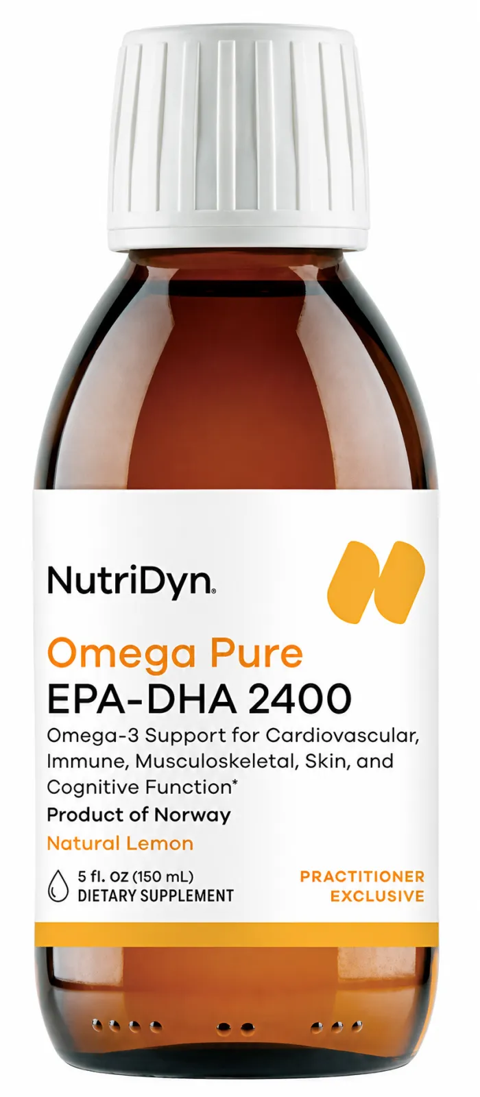 Omega Pure EPA-DHA 2400 x30 Servings, 5.1 fl oz (150 mL) - NutriDyn - NutriDyn