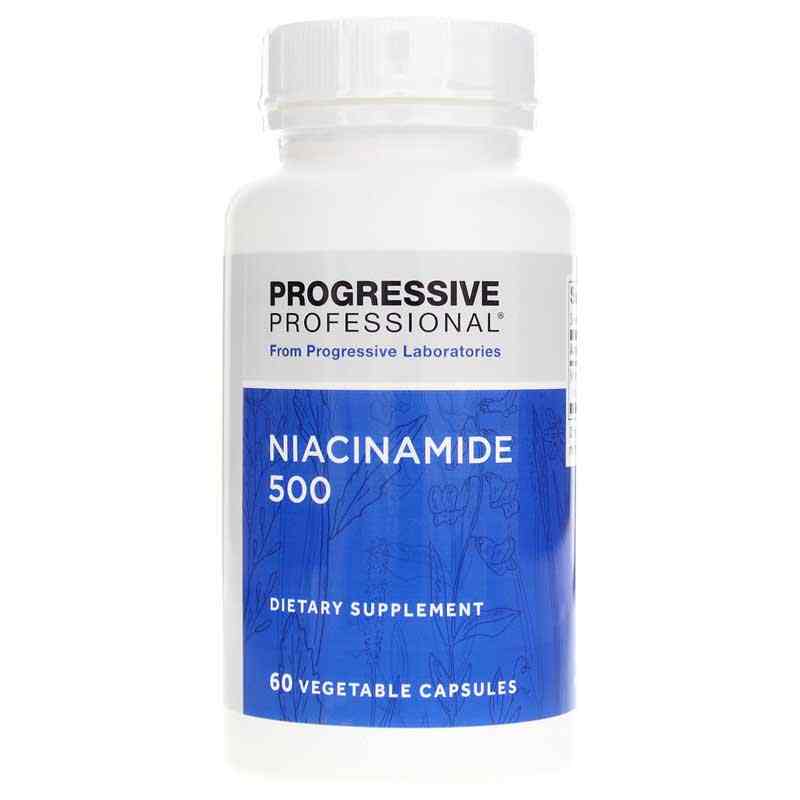 Niacinamide 500mg x60 Capsules - Progressive Laboratories - Progressive Laboratories
