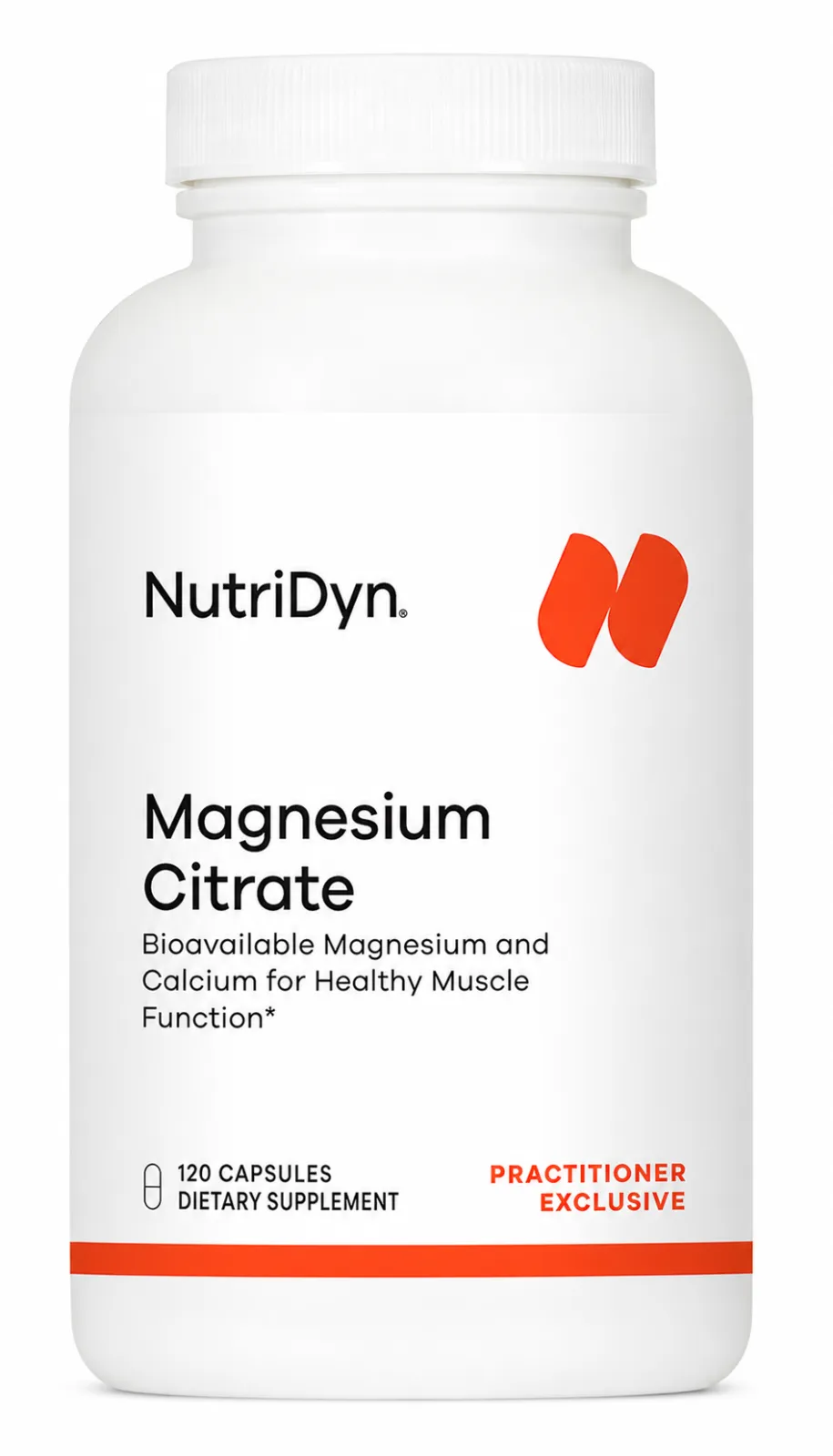 Magnesium Citrate x120 Capsules - NutriDyn - NutriDyn