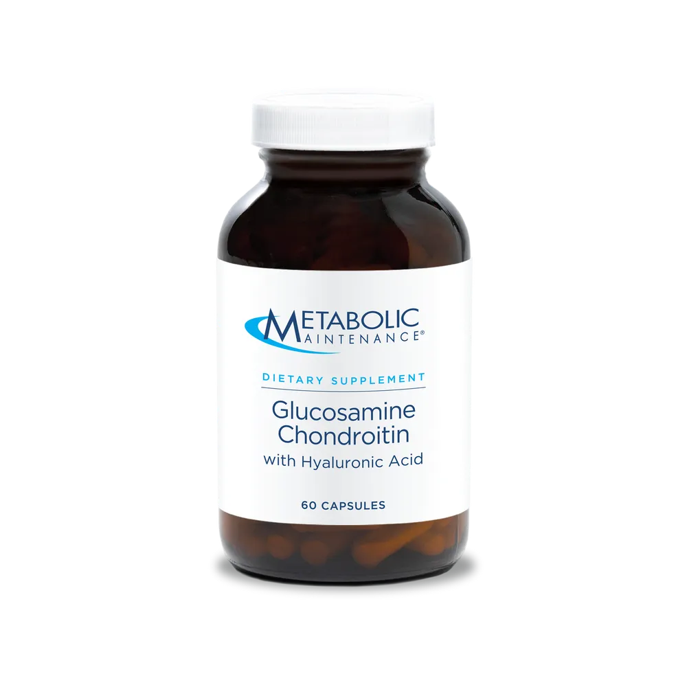Glucosamine Chondroitin with Hyaluronic Acid x60 Capsules - Metabolic Maintenance - Metabolic Maintenance