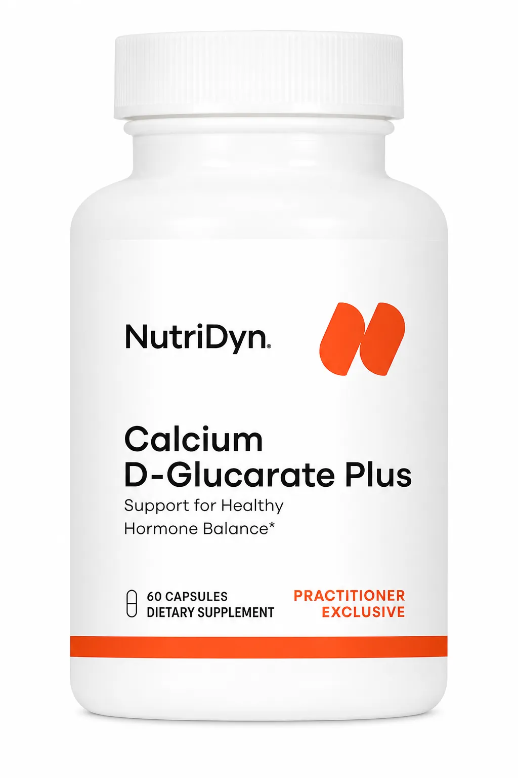 Calcium D-Glucarate 500mg x60 Capsules - NutriDyn - NutriDyn