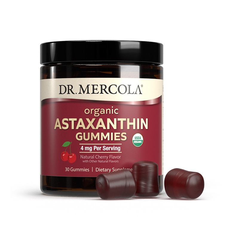 Astaxanthin 4mg Gummies x30 Gummies - Dr. Mercola - Dr. Mercola