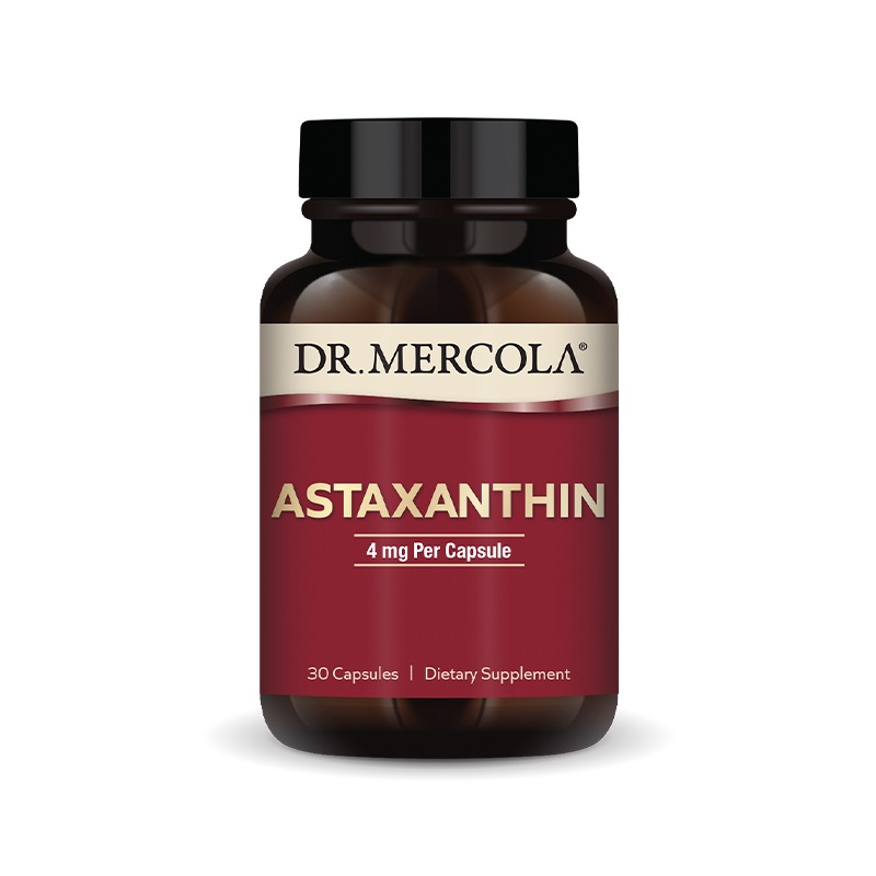 Astaxanthin 4mg x30 Capsules - Dr. Mercola - Dr. Mercola