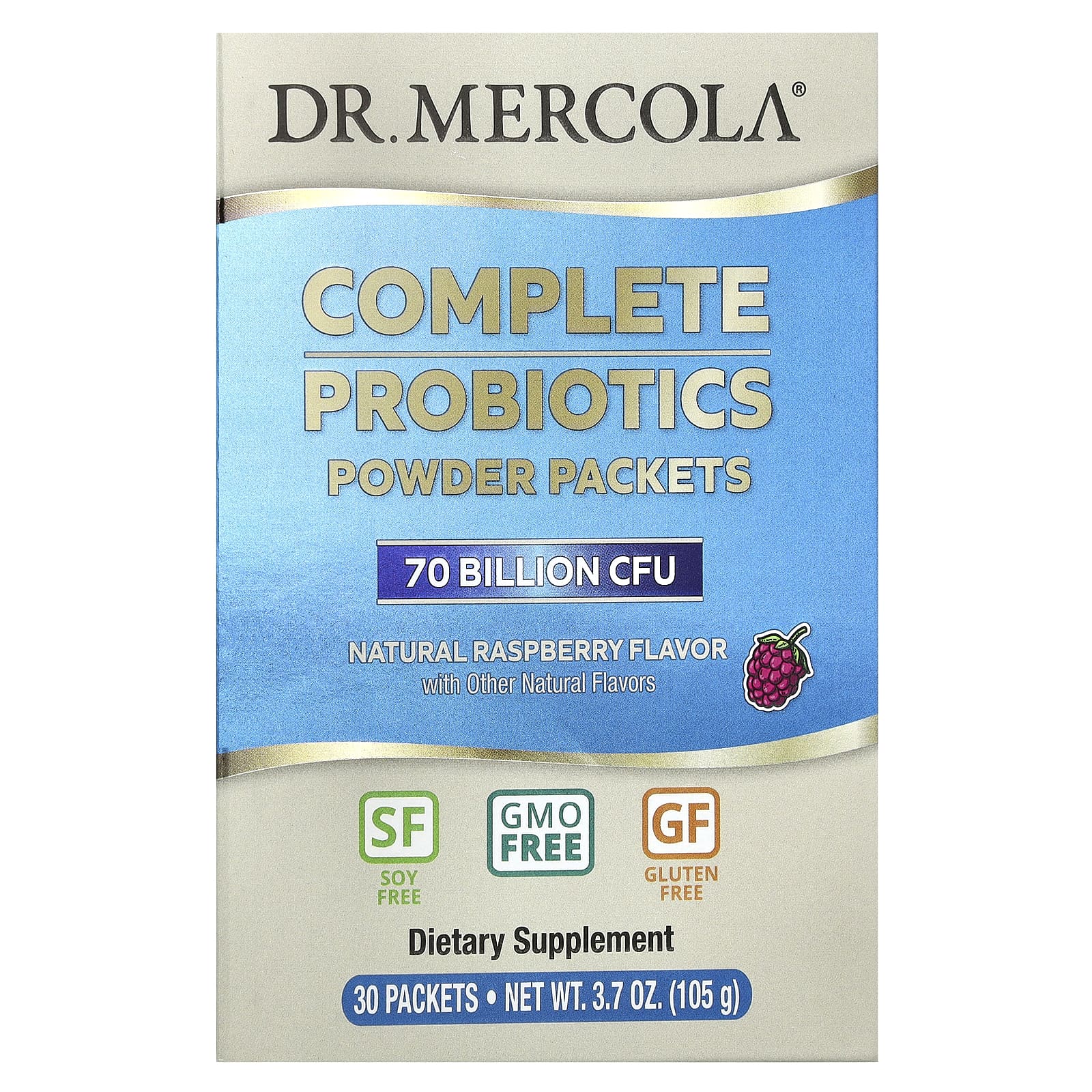 Complete Probiotics 70 Billion CFU x30 Packets - Dr. Mercola - Dr. Mercola