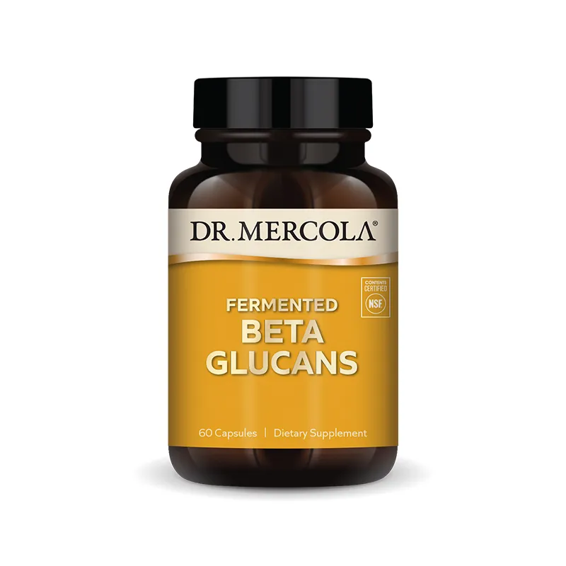 Fermented Beta Glucans x60 Capsules - Dr. Mercola - Dr. Mercola