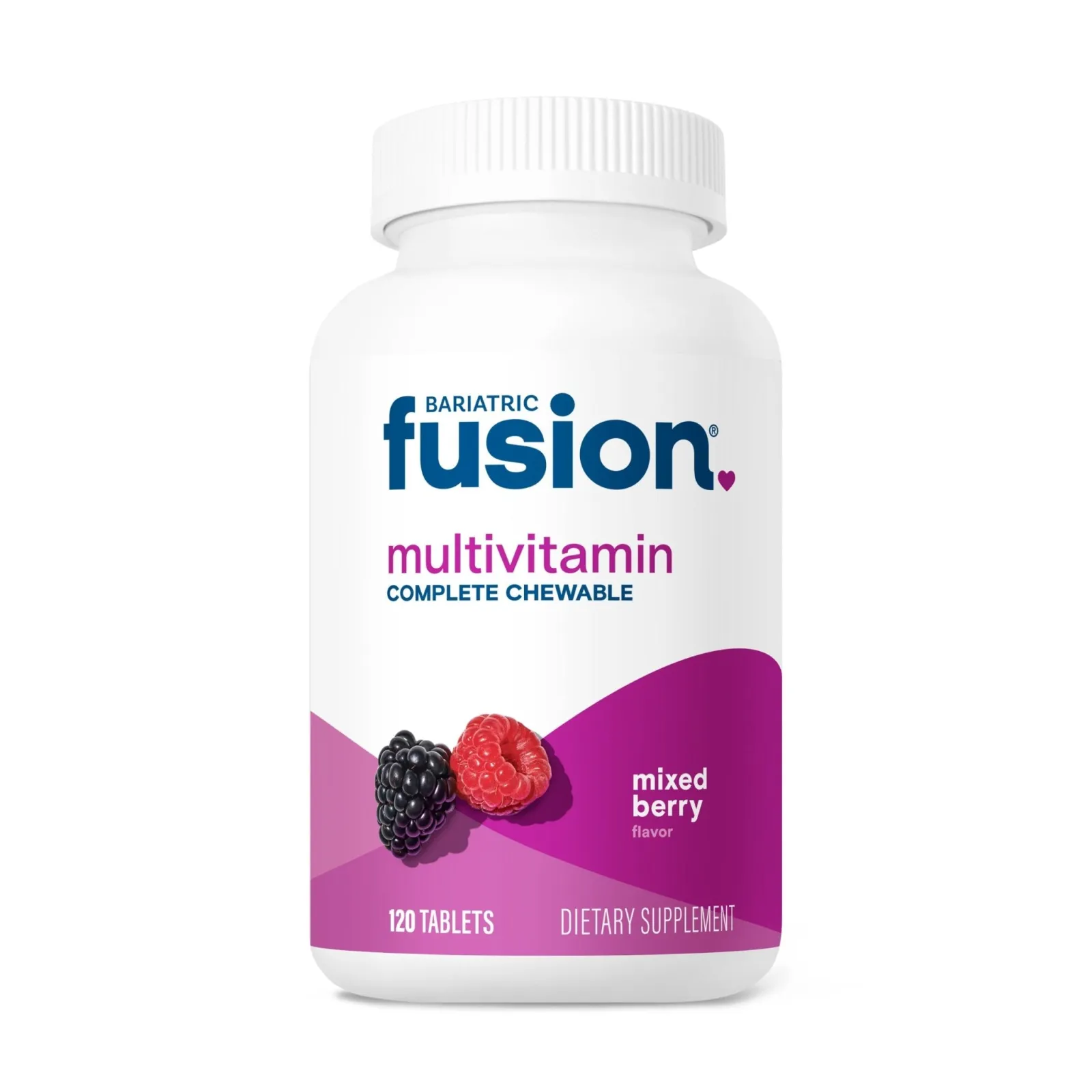 Multivitamin Complete Chewable (Mixed Berry) x120 Chewable Tablets - Bariatric Fusion - Bariatric Fusion