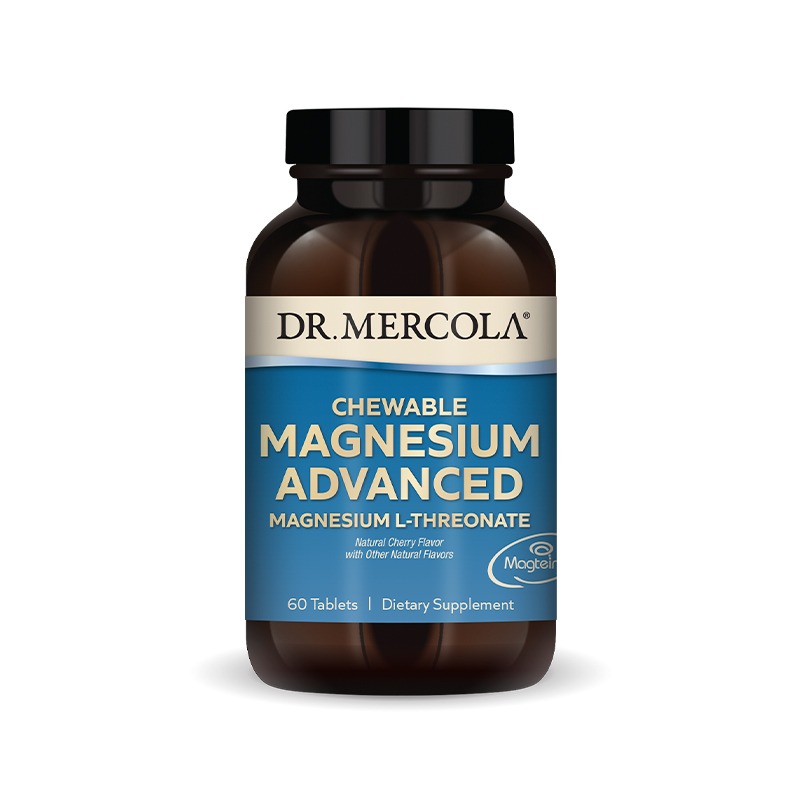 Chewable Magnesium Advanced (Magnesium L-Threonate) x60 Chewable Tablets - Dr. Mercola - Dr. Mercola