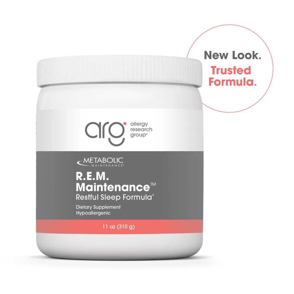 R.E.M. Maintenance (Restful Sleep Formula) x60 Servings - Metabolic Maintenance - Metabolic Maintenance