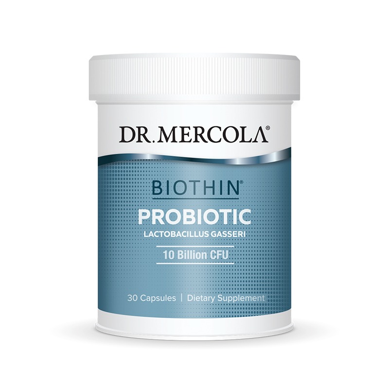 Biothin Probiotic (Lactobacillus Gasseri) 10 Billion CFU x30 Capsules - Dr. Mercola - Dr. Mercola