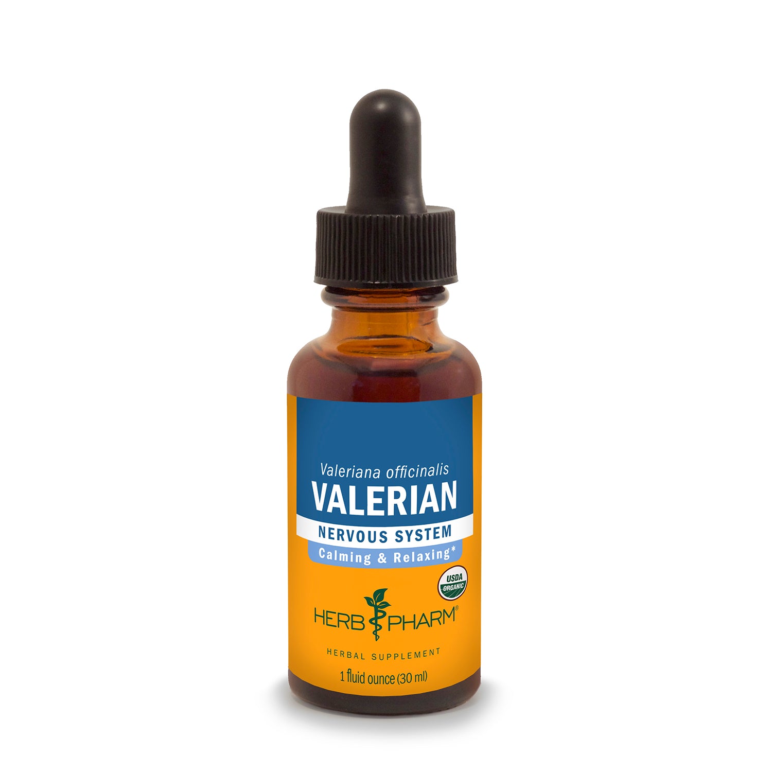 Organic Valerian Extract 1 fl oz (30 mL) - Herb Pharm - Herb Pharm
