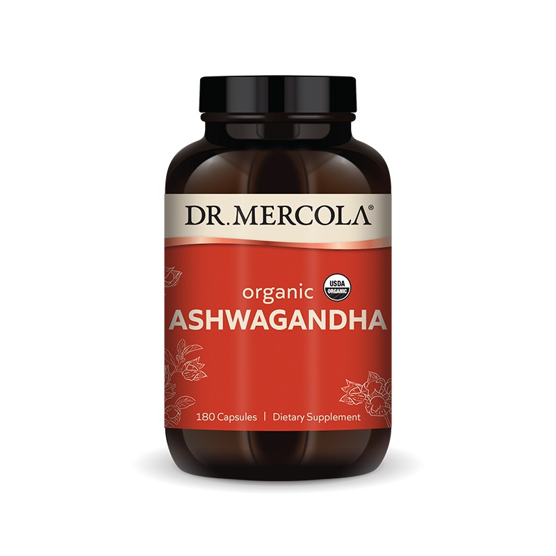 Ashwagandha 800mg x180 Capsules - Dr. Mercola - Dr. Mercola